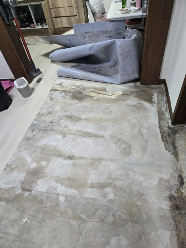 누수공사 시공사례 - 남양주 화도읍 누수탐지, 난방배관 분배기 교체 후 직수 배관 미세 압력 손실 정밀 탐지